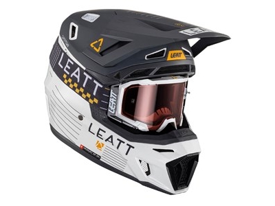 helmet moto 8.5 v23 metallic includes 5.5 goggle + helmet bag