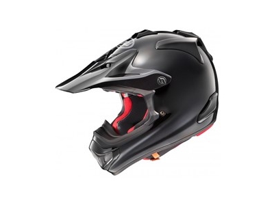 helmet mx-v plain black