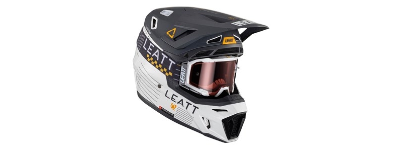 helmet moto 8.5 v23 metallic includes 5.5 goggle + helmet bag
