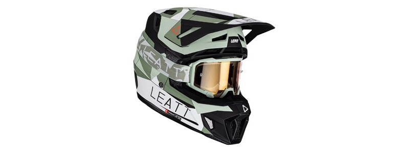 helmet moto 7.5 v23 cactus includes 4.5 goggle