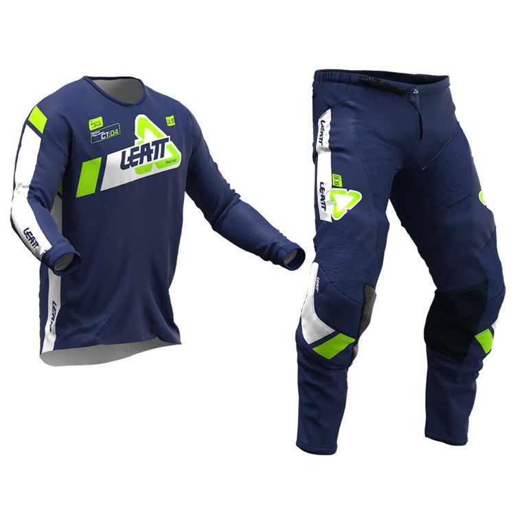 LEATT PANT AND SHIRT KIT MINI 3.5 BLUE