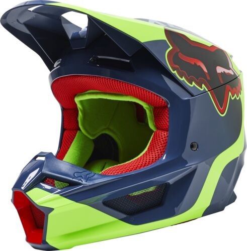 2022 spring fox v1 venz motocross helmet dark indigo