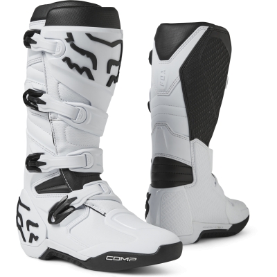 2023 fox comp motocross boots white