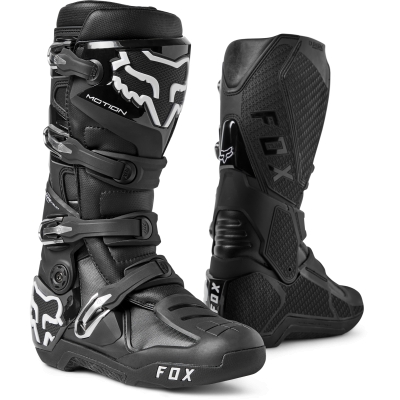 2023 fox motion motocross boots black