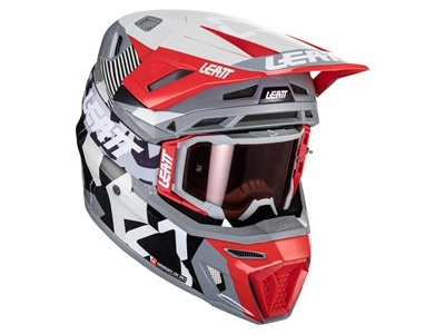 helmet moto 8.5 v24 forge includes 5.5 goggle + helmet bag